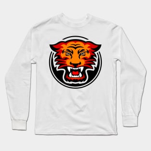 Angry Panther Head Long Sleeve T-Shirt